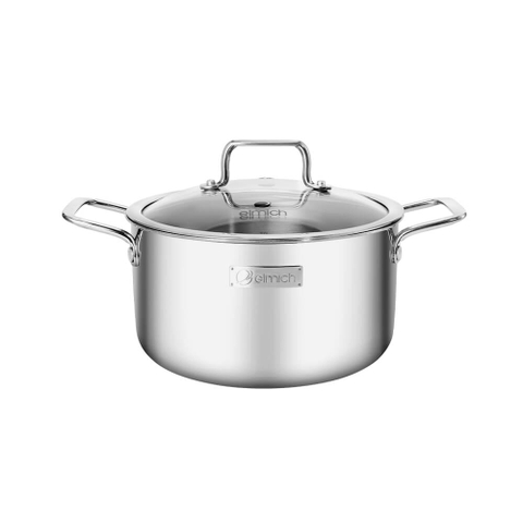 Bộ nồi Inox liền khối Elmich Trimax Classic EL2110OL size 18,20,24, chảo 26cm