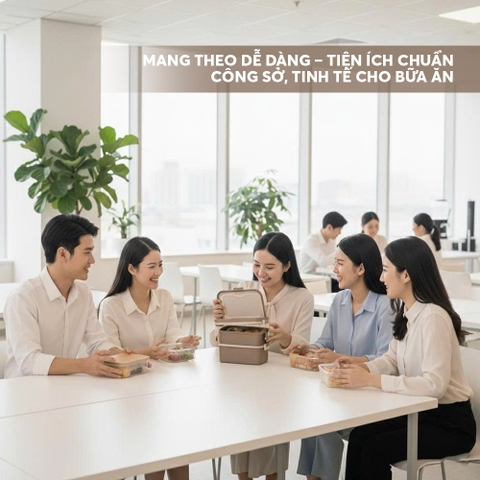 Hộp cơm 2 tầng inox 304 Elmich EL1317 dung tích 1.3L