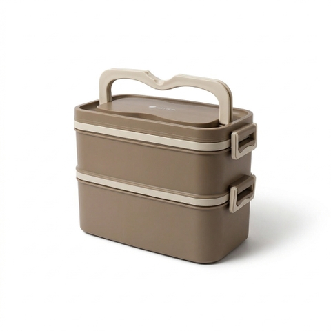 Hộp cơm 2 tầng inox 304 Elmich EL1317 dung tích 1.3L