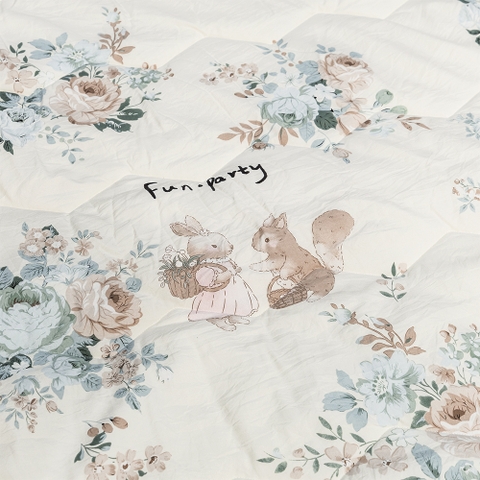 Chăn đông cao cấp họa tiết in hoa Elmich kích thước 200x220cm