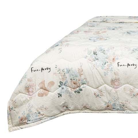 Chăn đông cao cấp họa tiết in hoa Elmich kích thước 200x220cm