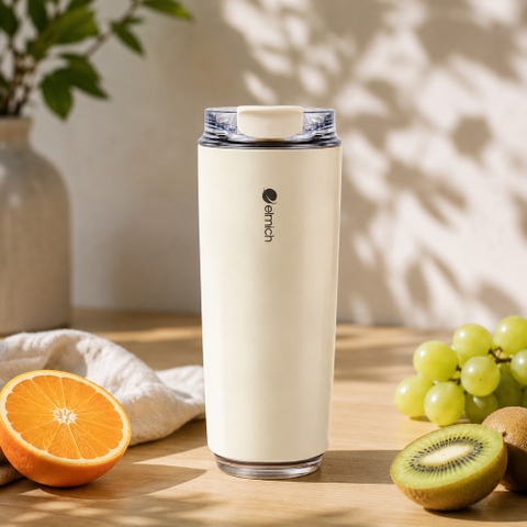 Cốc giữ nhiệt Inox 304 Elmich 420ml - 8300W 8300G