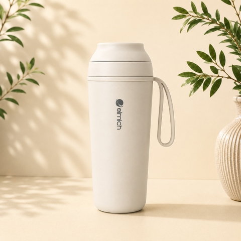 Cốc giữ nhiệt inox 316 Elmich EL8305WH dung tích 450ml