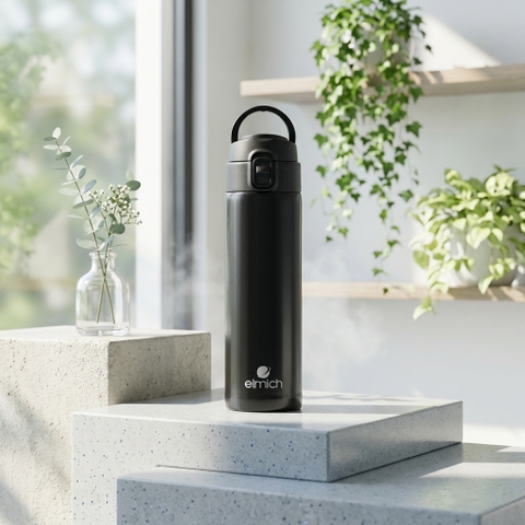 Bình giữ nhiệt inox 304 Elmich EL8347BK dung tích 480ml