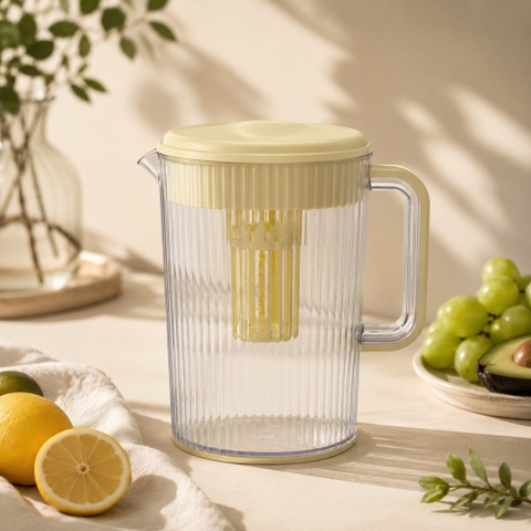 Set bình nhựa đựng nước dung tích 2L kèm 4 cốc Elmich EL8363