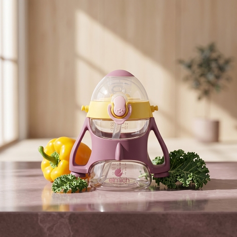 Bình nước trẻ em Elmich BabyCare EL8371 dung tích 350ml