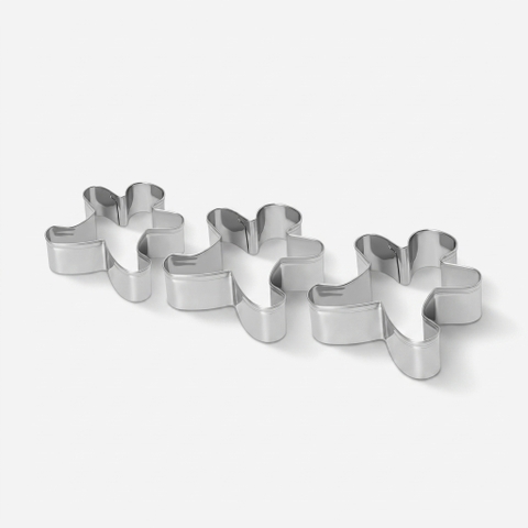 Bộ 3 khuôn bánh hình người bánh gừng bằng inox Elmich EL0116BO3GUNG