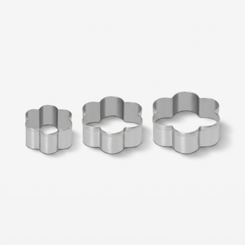 Bộ 3 khuôn bánh hình hoa bằng inox Elmich EL0116BO3HOA