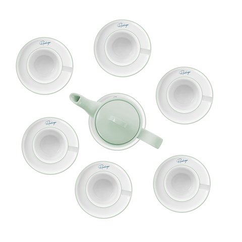Bộ bình trà 1,2L bằng sứ Elmich RoseDesign EL0216PG