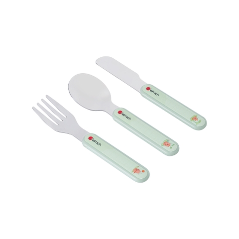 Bộ thìa, dao, dĩa cho bé Elmich EL2374