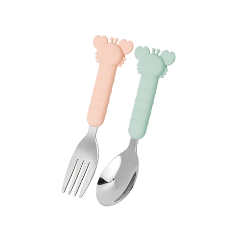 Bộ thìa, dĩa cho bé Elmich EL2375