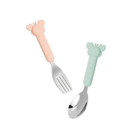 Bộ thìa, dĩa cho bé Elmich EL2375