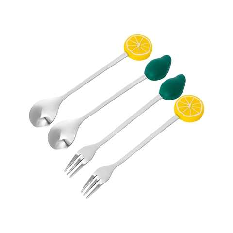 Bộ thìa, dĩa 4 chiếc Elmich EL2453