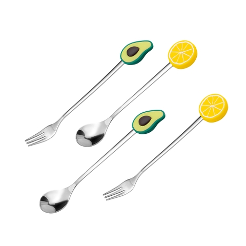 Bộ thìa, dĩa 4 chiếc Elmich EL2453