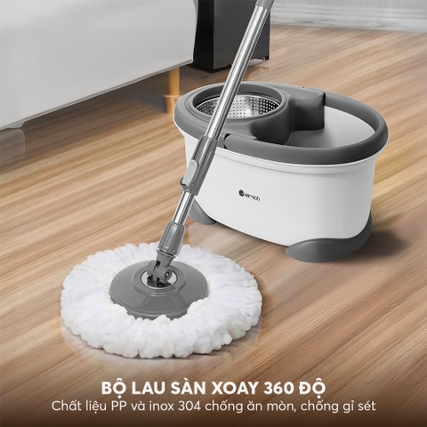 Bộ lau sàn xoay 360 độ Elmich EL3005