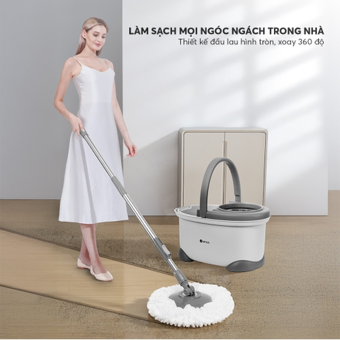 Bộ lau sàn xoay 360 độ Elmich EL3005