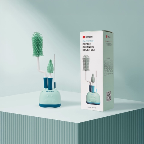 Bộ cọ vệ sinh bình Elmich BabyCare EL3040