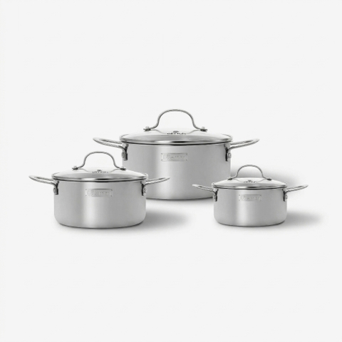 Bộ nồi inox nguyên khối Elmich Trimax classic EL-2136OL02 size 16, 20, 24cm