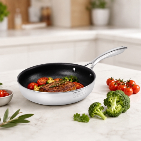 Chảo inox liền khối chống dính Elmich Daily EL2430OL