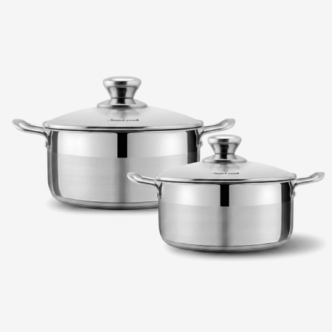 Bộ nồi inox Smartcook SM-2456MB size 16,24cm