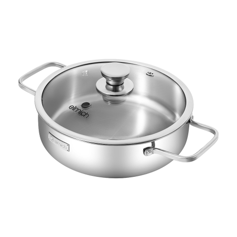Nồi Inox liền khối Elmich Daily Burga