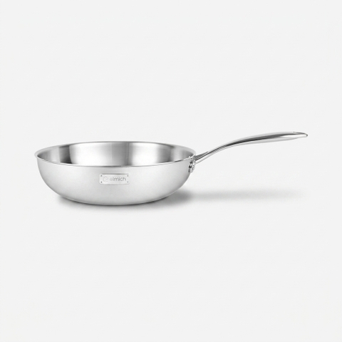 Chảo xào inox cao cấp 3 lớp đáy liền Elmich Trimax EL-2824 size 26cm