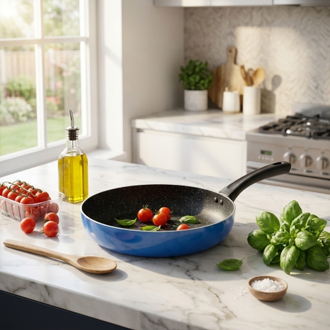 Chảo chống dính ceramic Elmich Coloseum EL-371X Size 20-24-26-28cm