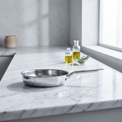 Chảo inox nguyên khối Elmich Trimax size 20cm, 24cm, 26cm