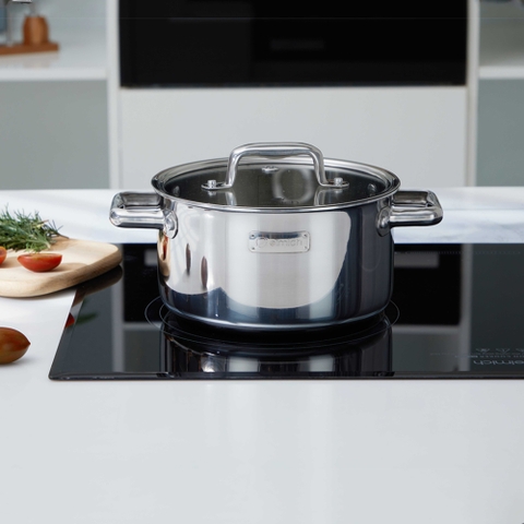 Nồi Inox 304 cao cấp 3 đáy liền khối Elmich Trimax Eco EL-3994 Size 22cm