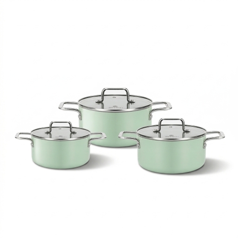 Bộ nồi chống dính Ceramic Elmich EL5241SK01 Size 18,20,24cm