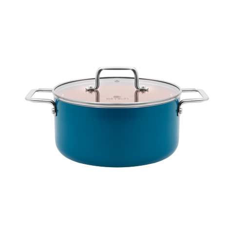 Bộ nồi chống dính ceramic Elmich Daily EL5245CB01-16, 20, 24cm