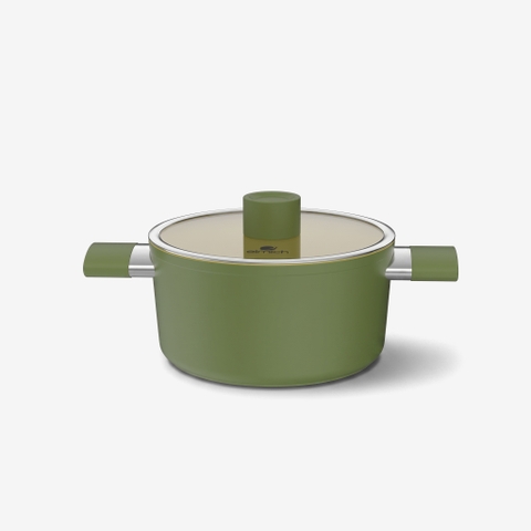 Nồi chống dính Ceramic Elmich Olive EL5523OV18 size 18 , 20, 24cm