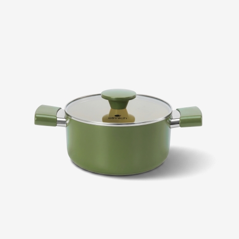 Nồi chống dính Ceramic Elmich Olive Classic EL 5533OV size 18cm,20cm