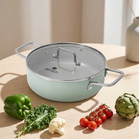 Nồi lẩu chống dính Ceramic Elmich EL5538SK28 size 28cm