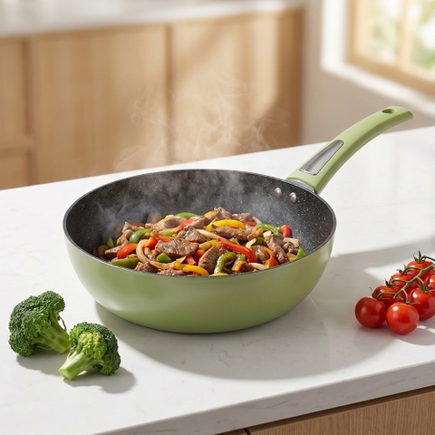 Chảo chống dính siêu bền Elmich EL-5924AO
