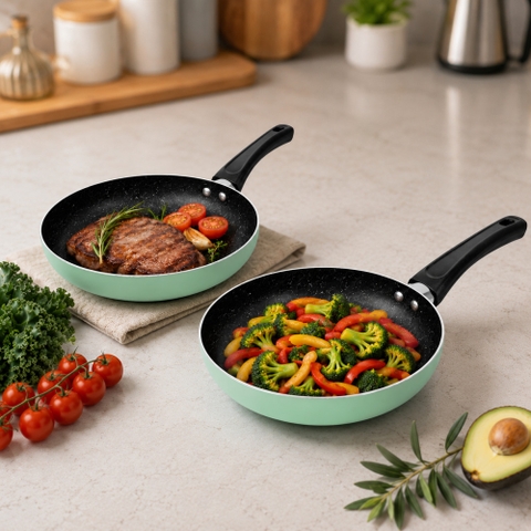 Bộ chảo chống dính Elmich EL-5972 size 20,24cm