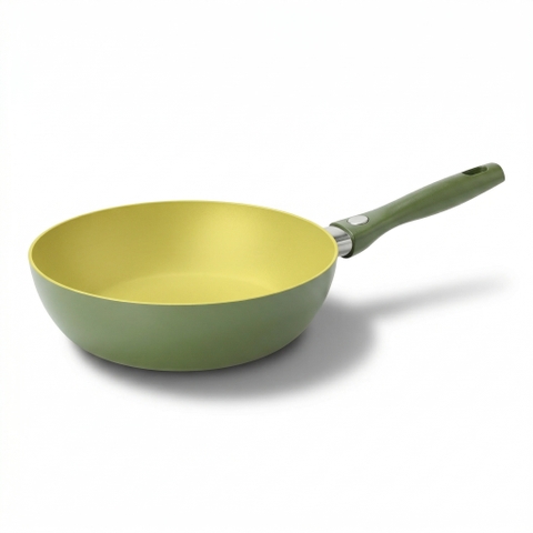 Chảo chống dính Ceramic Elmich Olive Classic EL5976OV Size 20,24,26cm