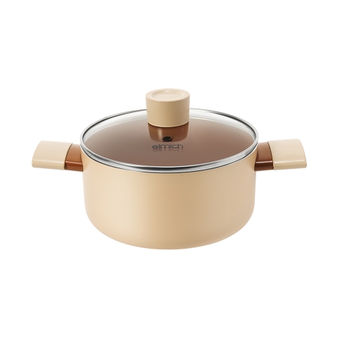 Bộ nồi chảo chống dính Elmich Daily size 18,20,24 chảo 20, 26cm