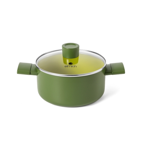 Bộ nồi chảo chống dính Elmich Daily size 18,20,24 chảo 20, 26cm