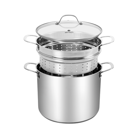Nồi hấp inox 304 đáy 5 lớp Elmich Daily EL2533IN28-28cm