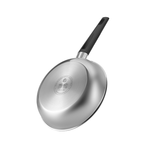 Chảo inox nguyên khối Elmich Basic EL-2862IN size 20, 24, 26 cm