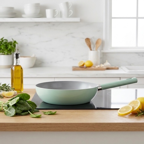 Chảo chống dính ceramic Elmich Daily Varna 24cm