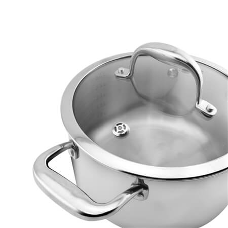 Nồi Inox 3 lớp cao cấp đáy liền Tri-max XS EL-3750 size 28cm