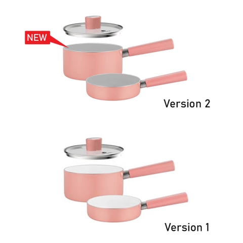 Bộ nồi chảo chống dính Ceramic Elmich Baby EL 1169AP