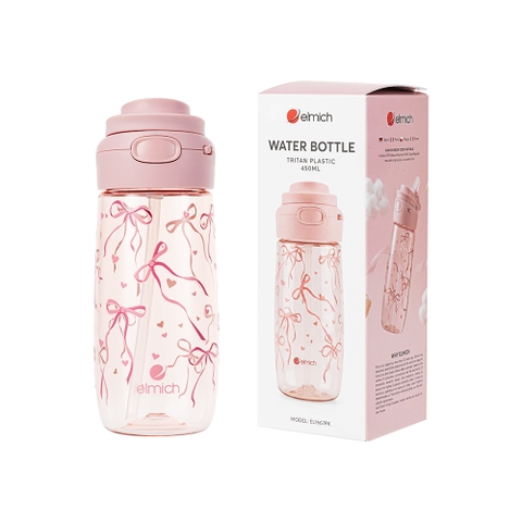 Bình nước trẻ em Elmich EL1667PK dung tích 450ml