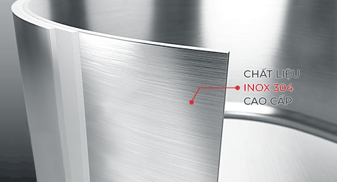 Quánh Inox 3 lớp cao cấp đáy liền Trimax XS EL-3745 size 16cm