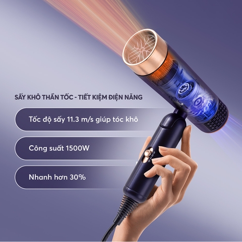 Combo Máy Sấy Elmich HDE8594 & Máy Là Tóc HDE8595