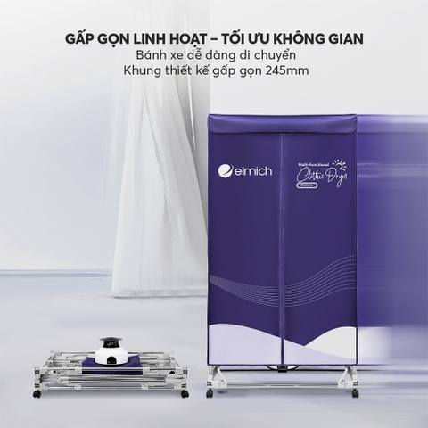 Tủ sấy quần áo Elmich CDE1296