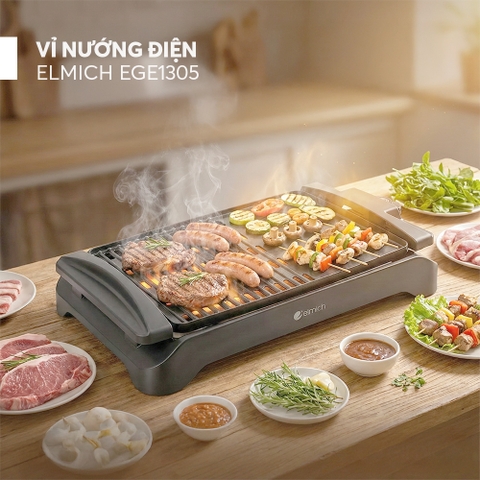 Vỉ nướng điện Elmich EGE1305