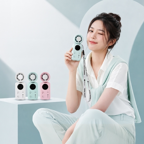 Quạt điện cầm tay mini chạy pin Elmich Daily HFE1622